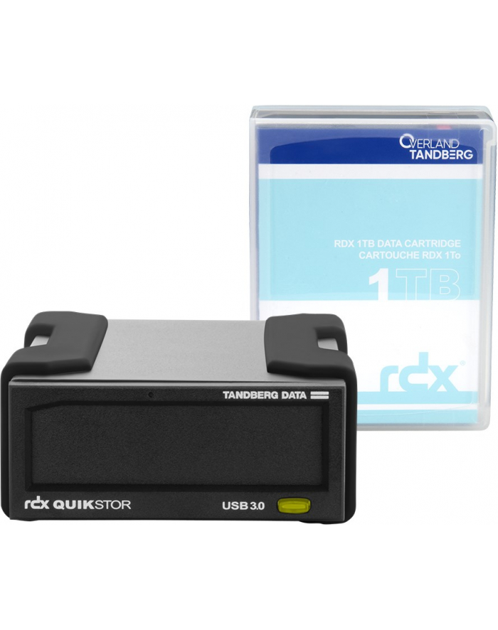 tandberg data RDX EXT DRIVE 1TB BLACK USB3+/RDX EXT DRIVE 1TB BLACK USB3+ główny