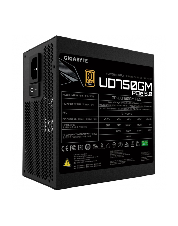 trackr CASE PSU ATX30 750W/GP-UD750GM PG5 GIGABYTE główny