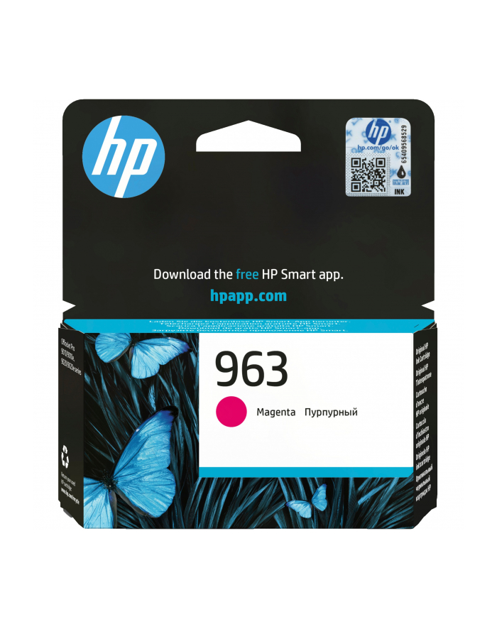 hewlett-packard HP 963 - purpurowy - oryginalny - blakpatr główny