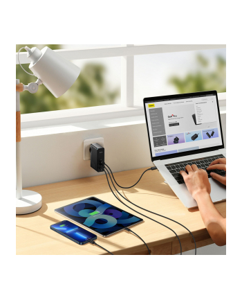 MOBILE CHARGER WALL 140W/1M BLACK CCGP100201 BAS(wersja europejska)S