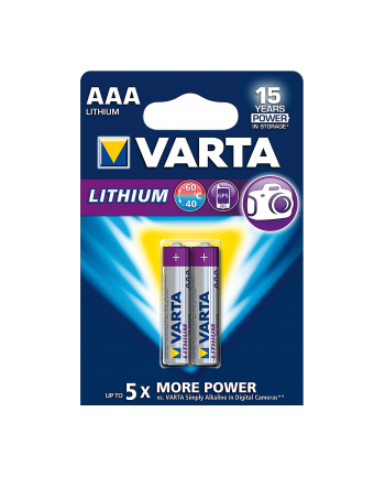 Bateria litowa Professional Lithium Micro AAA 2 szt