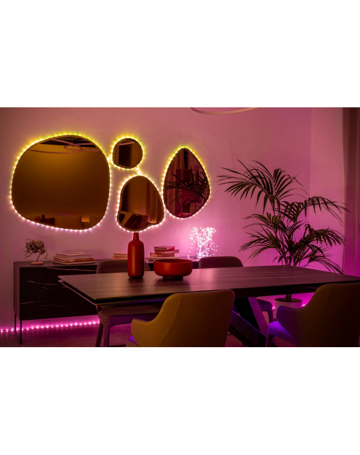 Twinkly Dots Inteligentne światła LED 60 RGB (wielokolorowe), zasilane przez USB, 3m, czarne Twinkly | Dots Smart LED Lights 60 RGB (wielokolorowy), zasilany przez USB, 3m, czarny | RGB – 16M+ kolorów główny