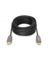 digitus Kabel połączeniowy hybrydowy HDMI 21 Ultra High Speed 8K60Hz UHD HDMI A/HDMI A M/M czarny 10m - nr 4