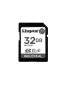 kingston 32GB SDHC INDUSTRIAL C10/-40C TO 85C UHS-I U3 V30 A1 PSLC - nr 1