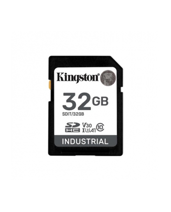 kingston 32GB SDHC INDUSTRIAL C10/-40C TO 85C UHS-I U3 V30 A1 PSLC nr 1