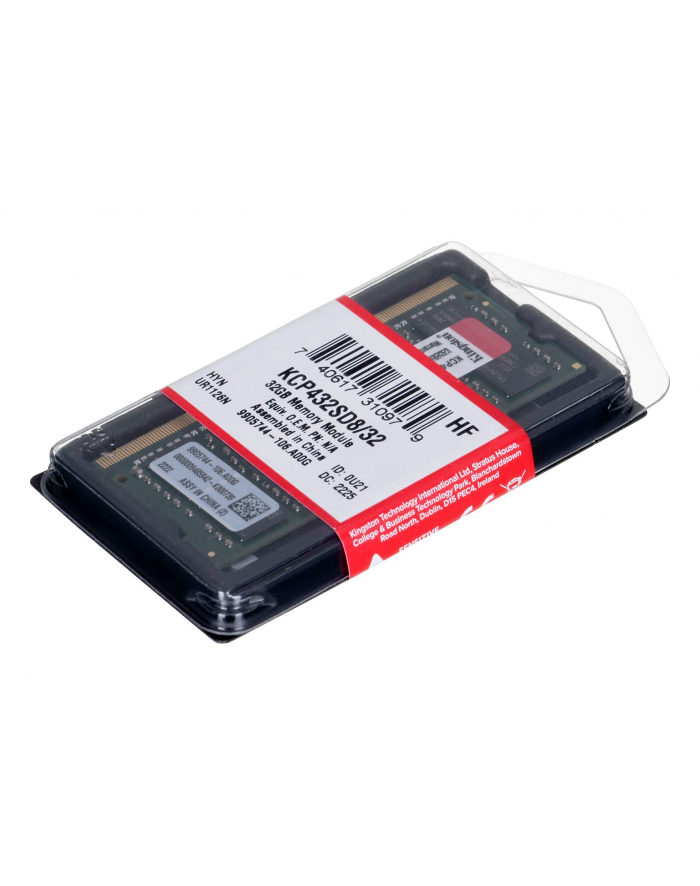 kingston 32GB DDR4-3200MHZ SODIMM/ główny