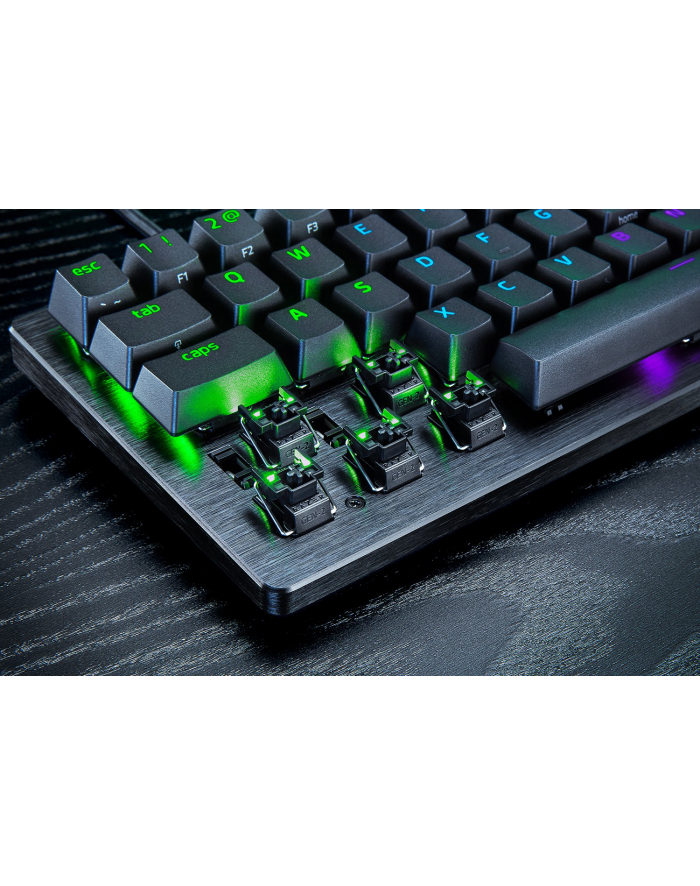 Razer | Mini klawiatura do gier | Huntsman V3 Pro | Klawiatura do gier | Przewodowe | Skandynawski | Czarny | Analogowy optyczny główny