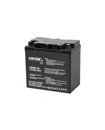 Akumulator żelowy VIPOW 12V 55Ah nr 2