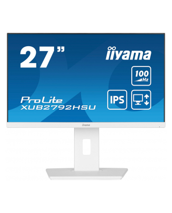 iiyama XUB2792HSU-W6 27IN FHD/27IN WHITE ETE IPS 1920X1080 100