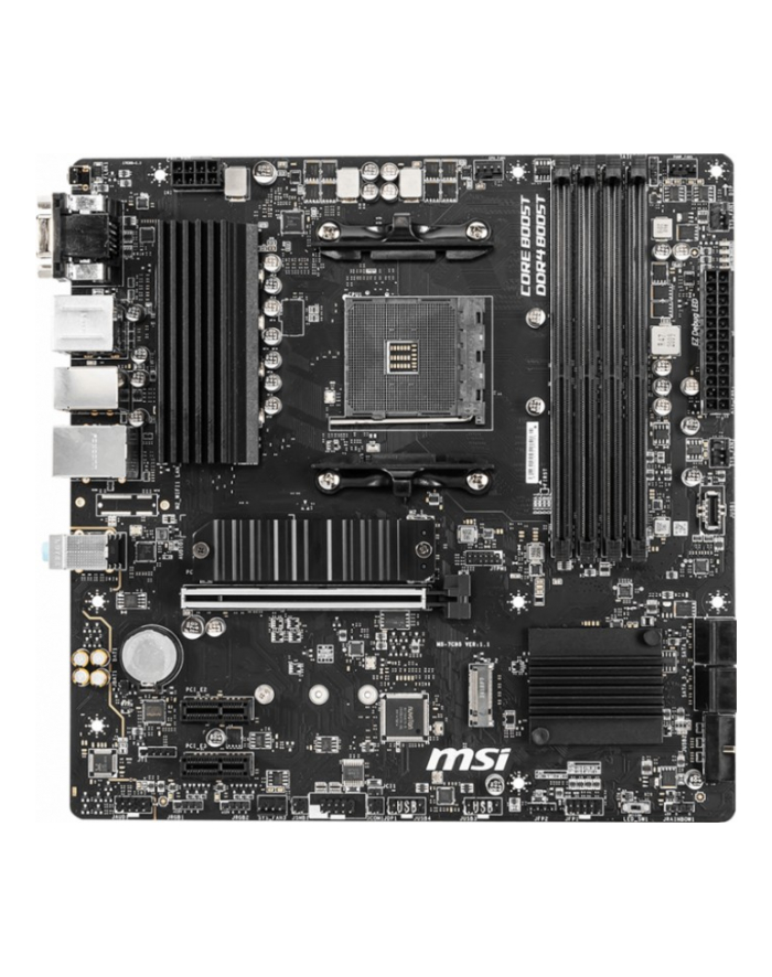 MSI B550M PRO-VDH - bundkort - micro-A główny