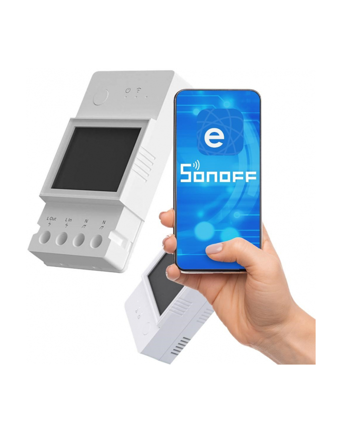 SONOFF POW Elite | POWR320D | Przekaźnik Wifi z funkcją pomiaru zużycia prądu i mocy główny