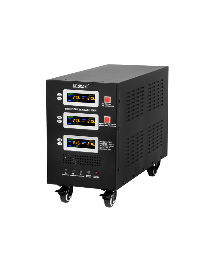 Automatyczny trójfazowy stabilizator napięcia  KEMOT PROavr-10k główny