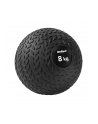 Mała piłka lekarska do ćwiczeń rehabilitacyjna Slam Ball 23cm 8kg, REBEL ACTIVE - nr 1