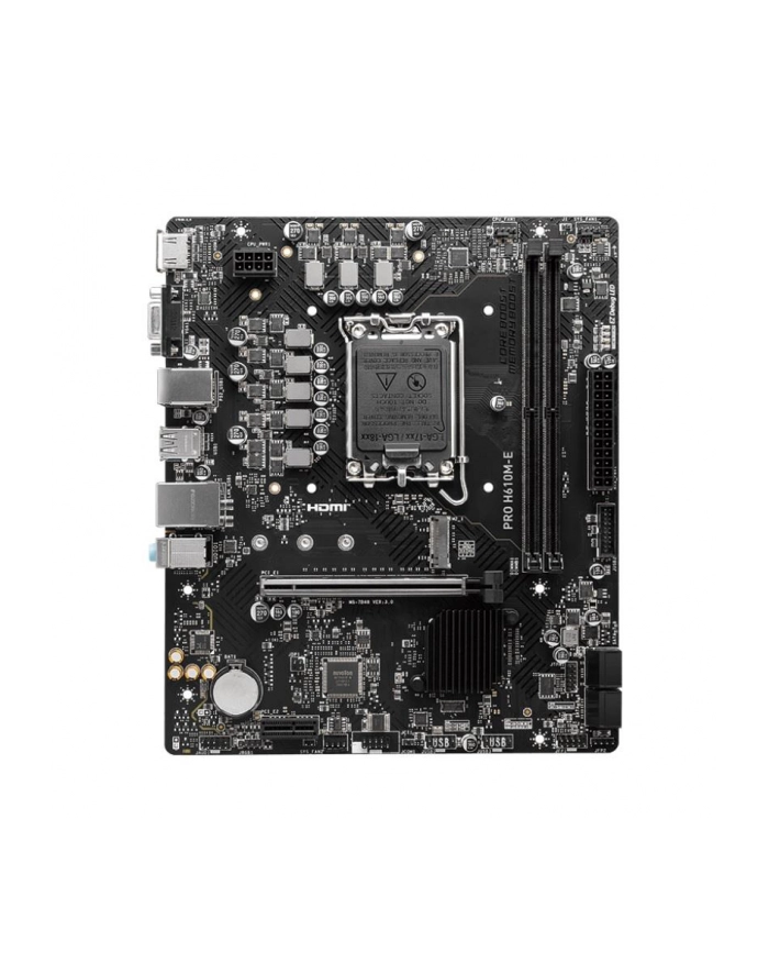 MB H610 S1700 MATX/PRO H610M-E MSI główny