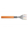 Kabel instalacyjny DIGITUS kat7, S/FTP, Dca, AWG 23/1, LSOH, 100m, pomarańczowy, folia - nr 24