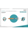 Kabel instalacyjny DIGITUS kat7, S/FTP, Dca, AWG 23/1, LSOH, 100m, pomarańczowy, folia - nr 9