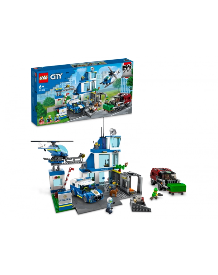 LEGO 60316 CITY Posterunek policji p3 główny
