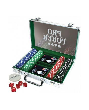 Pro Poker alu suit 200 żetonów 03090 TACTIC