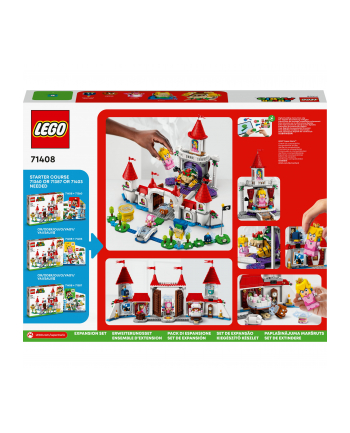 LEGO 71408 SUPER MARIO Zamek Peach - zestaw rozszerzający p3
