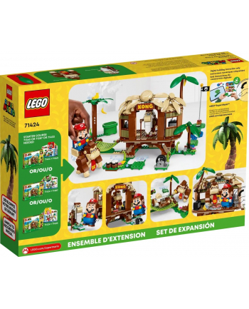 LEGO 71424 SUPER MARIO Domek na drzewie Donkey Konga - zestaw powiększający p3