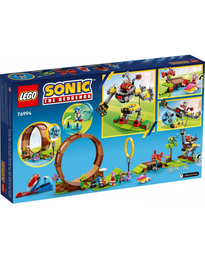 LEGO 76994 SONIC THE HEDGEHOG Sonic - wyzwanie z pętlą w Green Hill p3 główny