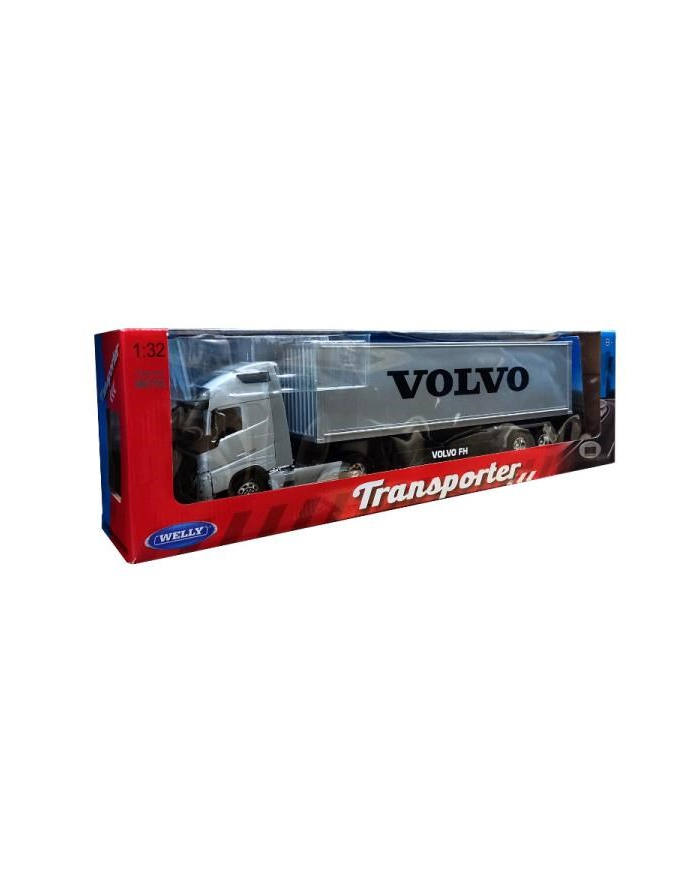 WELLY Truck z przyczepą 1:32 VOLVO FH główny
