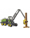 Harwester John Deere 1270G z kontenerem drzewa BRUD-ER - nr 1