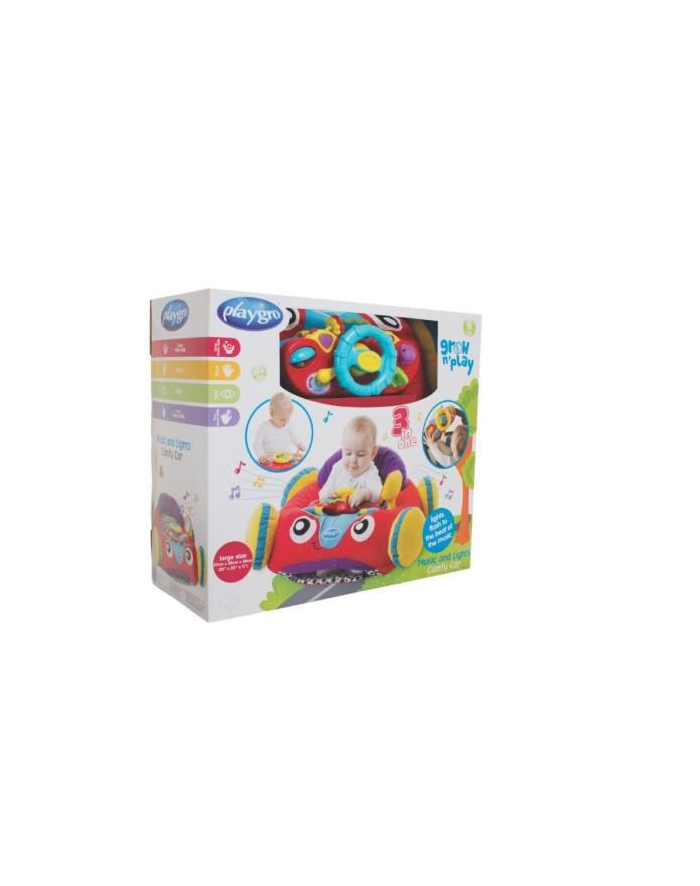 Playgro 0186362 Zabawny samochód siedzisko dla malucha główny