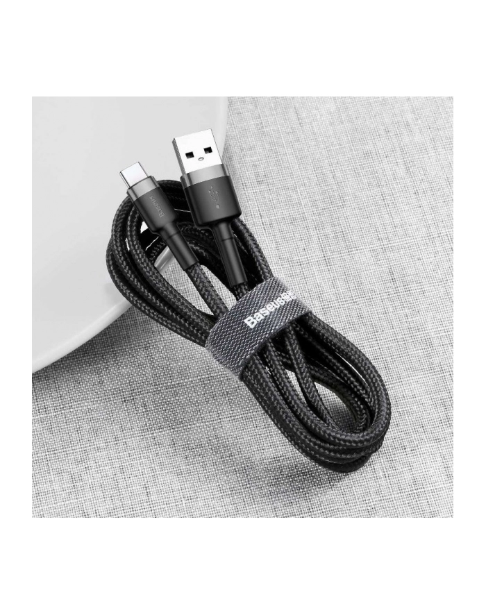CABLE USB TO USB-C 3M/GRAY/BLACK CATKLF-UG1 BAS(wersja europejska)S główny