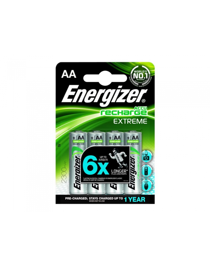 ENERGIZER AKUMULATOR UNIW AA 2300 mAh /4szt główny
