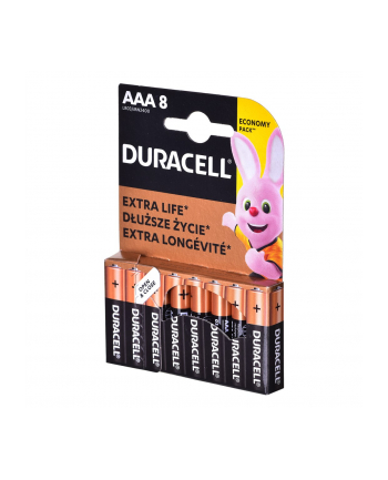 DURACELL Podstawowy MN2400 AAA BL8 Duracell