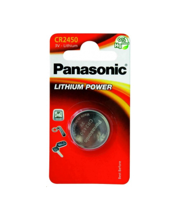 Bateria CR2450 1BL PANASONIC 3V 620mAh (1 szt) nr 1