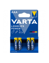 Bateria alkaliczna VARTA LR03 LONGLIFE 4szt/bl - nr 8