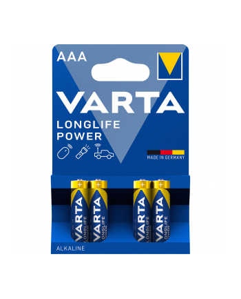 Bateria alkaliczna VARTA LR03 LONGLIFE 4szt/bl