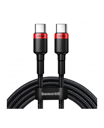 CABLE USB TO USB-C 2M/RED/BLACK CATKLF-AL91 BAS(wersja europejska)S