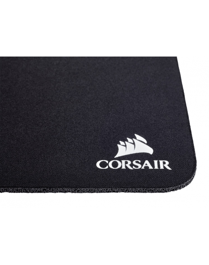 corsair Korsarz | MM100 | Podkładka pod mysz do gier | 320 x 270 x 3 mm | Czarny | Tkanina | Średni główny