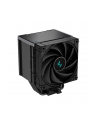 deepcool Głębokie chłodzenie | Chłodzenie powietrzne procesora | AK500 Zero Ciemny | Intel, AMD - nr 1