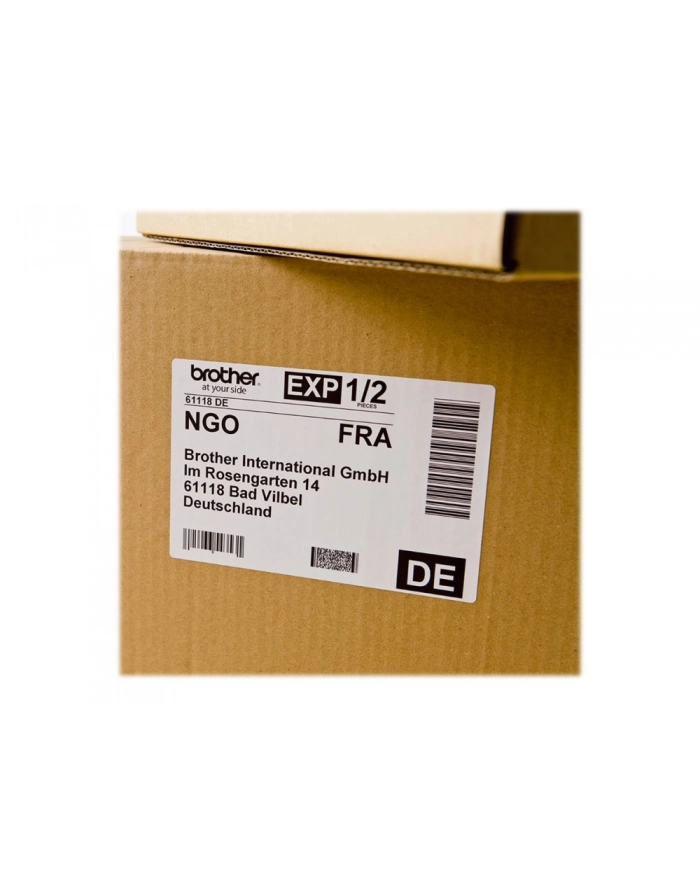 bczerwonyher DK SINGLE LABLE ROLLS/F/ QL-500/550 300PCS/RL 62X100MM główny