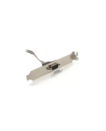 Gniazdo na śledziu Gembird CC-DB9-RECEPTACLE do obudowy (DB9M-COM) nr 1