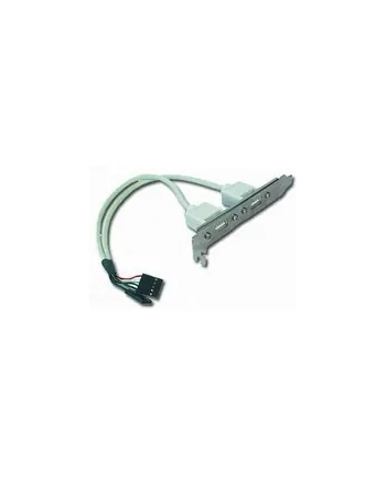 Gniazdo, śledź Gembird CC-USB-RECEPTACLE do obudowy 2x USB 20 nr 1