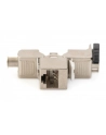 digitus Moduł (gniazdo) keystone RJ45 (8P8C) kat6A, STP,ekranowany, beznarzędziowy, stalowy, opaska czarna - nr 10