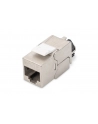 digitus Moduł (gniazdo) keystone RJ45 (8P8C) kat6A, STP,ekranowany, beznarzędziowy, stalowy, opaska czarna - nr 11