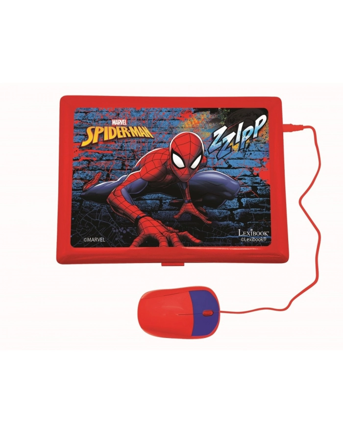 LEXIBOOK Spiderman laptop edu PL/EN/UKR JC598SPi21 główny