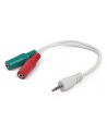 KABEL AUDIO 35MM 4-PIN TO 35MM S+MIC CCA-417W GEMBIRD - nr 1