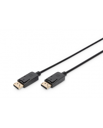 assmann Kabel DP/DP M/M z zatrzaskami czarny 2m DisplayPort  4K 60Hz UHD nr 2