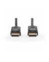 digitus Kabel DP/DP M/M z zatrzaskami czarny 2m DisplayPort 1080p 60Hz FHD - nr 2