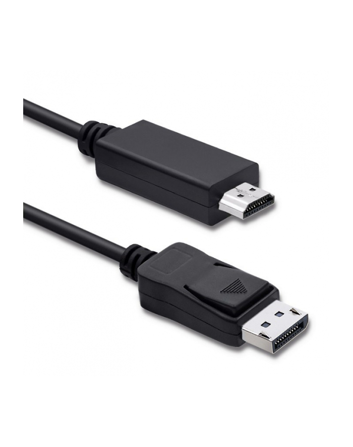 Qoltec DisplayPort v12 męski | HDMI męski | 5K | 1m główny