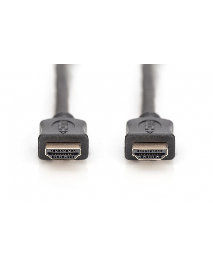 assmann Kabel połączeniowy HDMI 14 High Speed Ethernet 1080p60Hz FHD HDMI A/HDMI A M/M czarny 10m główny