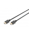 assmann Kabel połączeniowy HDMI 14 High Speed Ethernet 1080p60Hz FHD HDMI A/HDMI A M/M czarny 2m - nr 1