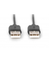 assmann Kabel USB A/USB A M/M czarny 1m USB 20 HighSpeed - nr 1
